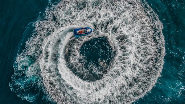 Dive Butler Jetski Aerial