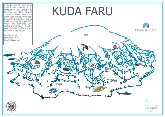 Dive Butler Fari Islands Dive Site Maps_Kuda Faru