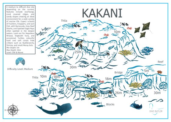 Dive Butler Amilla Dive Site Maps_Kakani