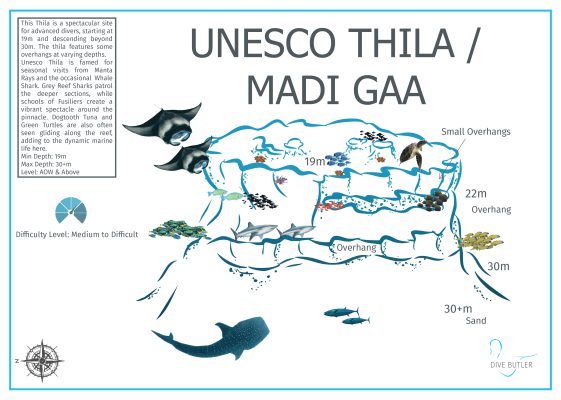 Dive Butler Amilla Dive Site Maps_Unesco Thila